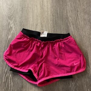 Nike dry-fit  Women's Hot Pink Athletic Shorts